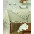 Light Green Placemats Set of 6 Rectangle Lace Linen Place Mats
