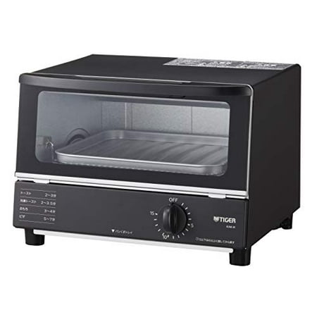 

Tiger thermos (TIGER) Toaster oven Gray fresh KAK-H100-K black// Bread