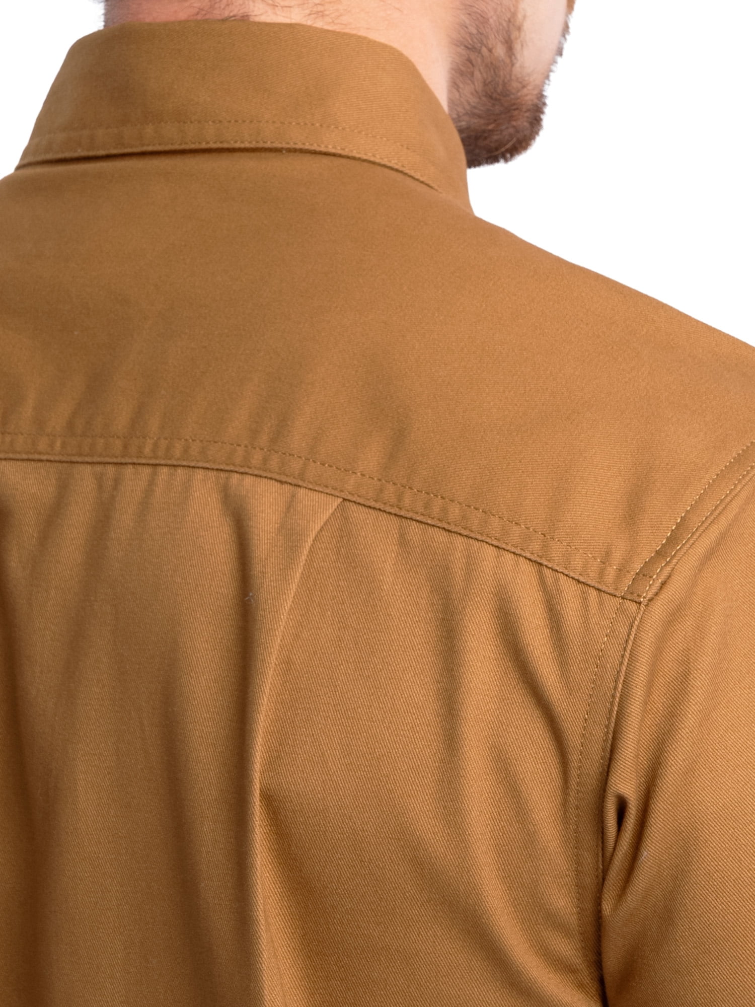 Wrangler Workwear Men’s Short Sleeve Durable Twill Pen Pocket Work Shirt, size S-3XL