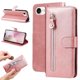 thumbnail image 1 of Estuche de Cuero PU con Cierre para iPhone 16e , Funda Protectora con Billetera y Correa, 1 of 5
