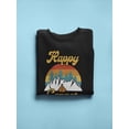 thumbnail image 3 of Be A Happy Camper Sweatshirt Women -GoatDeals Designs, Female Large, 3 of 4