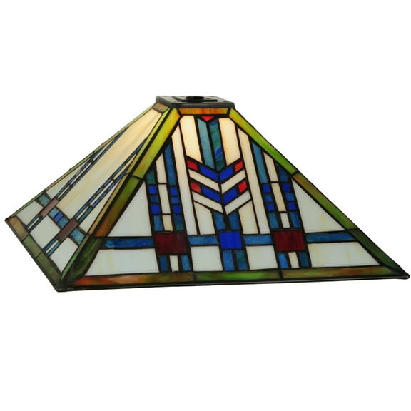 12.75"Sq Prairie Wheat Shade