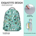 thumbnail image 5 of Cute Pitbull Terriers Dog and Coffee Backpack for School,Cute School Bag,Schoolbag with Adjustable Shoulder Straps & Padded Back,15.3"x11"x7.1".﻿, 5 of 6