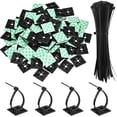 thumbnail image 2 of Paquete de 100 Soportes Adhesivos para Tie de Cremallera Soportes Auto, 2 of 2
