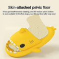 thumbnail image 2 of Shark Slippers Non-slip Shower Bathroom Slippers Soft Summer Slide Sandals For Girls And Boys, 2 of 5