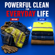 Roma Powder Laundry Detergent, Heavy Duty Cleaning for Stains, Grease and Dirt, 11.02 lbs