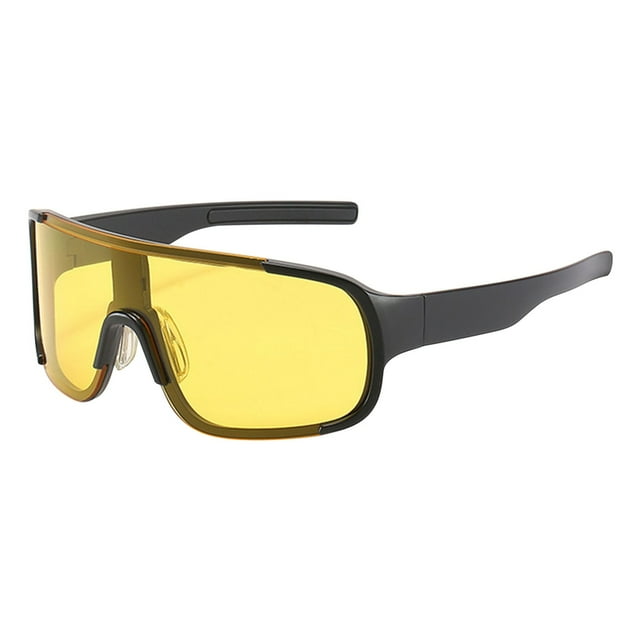 Fiudx Las Polarizadas, Montura Extragrande para Ciclismo, Protección Uv400 para Correr, Gafas de Pesca de Plástico Resistente, para Deportes Al Aire Libre, Unisex para Hombre y Mujer, Diseño Ligero y
