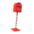 thumbnail image 4 of Elodie Metal Holiday Mailbox Accessory for Santa Mail, 47 Inches Tall for , , Stores, Red, 4 of 8