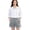 07# Gray, variant on HKYNLAG Cotton Linen Shorts for Women High Waisted Dressy Casual Summer Elastic Waist Comfy Stretch Twill Shorts with Pocket Ginger 2XL