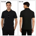 thumbnail image 6 of SPEEDRUN Mens 3 Pack Polo Shirts with Pocket Short Sleeve Moisture Wicking Outdoor Tactical Shirt Summer Casual 2XL, 6 of 6
