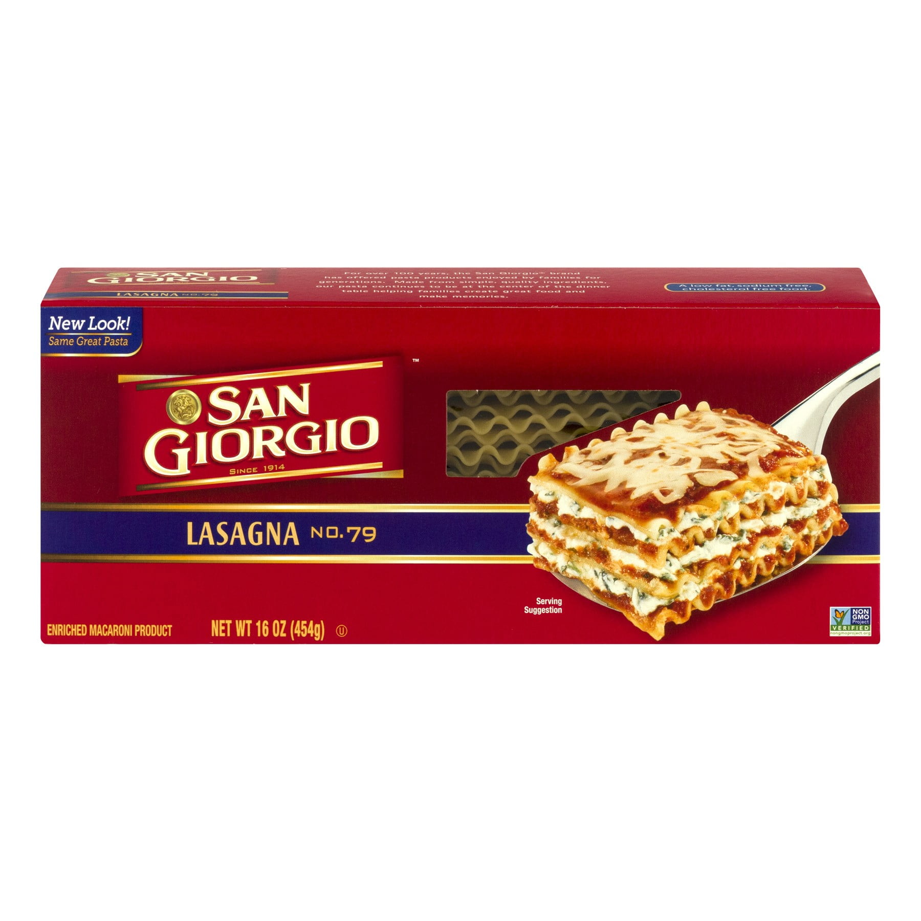 San Giorgio Lasagna Noodles, 16-Ounce Box