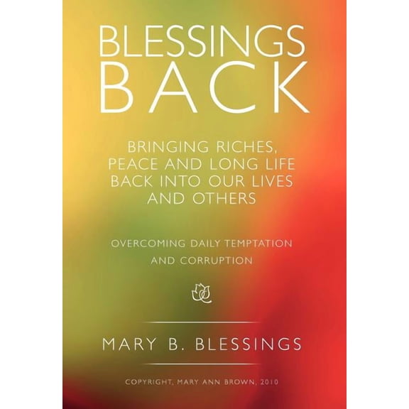 Blessings Back (Hardcover)