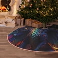 thumbnail image 5 of KLL Christmas Tree Skirt,Party Decorations Farmhouse for Christmas Decorations Holiday Party 30" -Rainbow Wings Majestic Dragon, 5 of 6