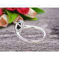 thumbnail image 5 of 1.50 Carat Oval Cut Black Diamond Moissanite Engagement Ring Wedding Anniversary Gift On 10k White Gold, 5 of 5