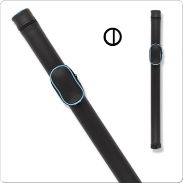 Action ACPRND 1x2 Hard Round Piping Pool Cue Case  Billiard Stick Bag Billiards Cues