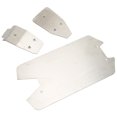 thumbnail image 3 of Châssis Armure Jeu de Plaques de Protection, Haute Précision Métal Châssis Armure Plaque de Protection en Alliage d'Aluminium Résistant à l'Usure pour Voiture 1/10 RC, 3 of 8