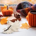 thumbnail image 4 of OIUR Halloween Ghost Walking Dog Statue Cute Ghost Dog Figurine Resin Ghost Sculpture Tabletop Ornament for Indoor Outdoor Decor, 4 of 6