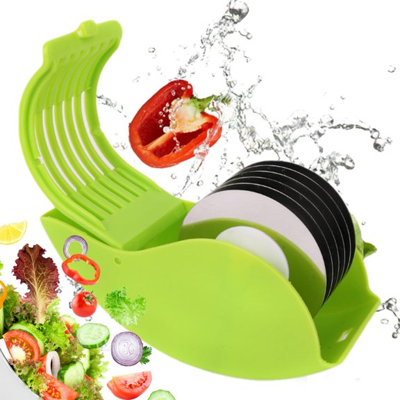 Herb Chopper,Herb Roller With 6 Blade Manual Herb Chopper Stainless Steel Pp Herb Cutter Sharp Detachable Washable