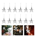thumbnail image 3 of KAKOWELY 12 colgantes de estrella de Navidad para árbol de Navidad, decoraciones navideñas, 3 of 4