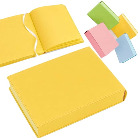 CLIQKWEN A5 Hardcover Notebook 720 Pages - PU Leather Journal with Thick Paper and Ribbon Bookmark - for School Office and Travel