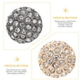 thumbnail image 3 of Raindrops 3Pcs Crystal Rhinestone Buttons for Crafts Sweater Coat Sewing Buttons, 3 of 4