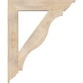 thumbnail image 3 of Ekena Millwork 5 1/2"W x 36"D x 44"H Funston Traditional Smooth Bracket, Douglas Fir, 3 of 4