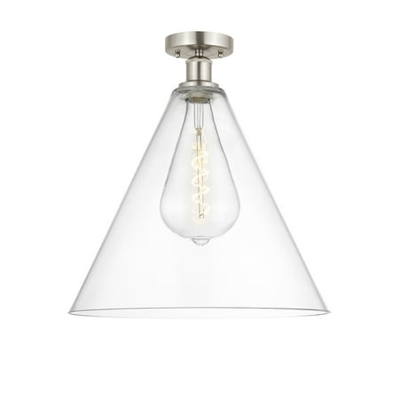 

Innovations Lighting 616-1F-19-16 Berkshire Semi-Flush Berkshire 16 Wide Semi-Flush