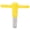 Yellow, variant on Nieyigj Drum T Shaped Wrench Tuning Key Silicone Handle Music Instrument Accessories DT-08, Yellow