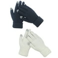 thumbnail image 1 of Winter Touchscreen Gloves Warm Fleece Lined Knit Gloves Elastic Cuff Winter, 1 of 5