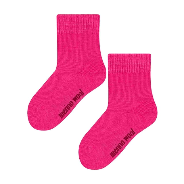Kids Warm Merino Wool Socks | Steven | Breathable Thermal Knitted Ribbed Wool Socks for Winter