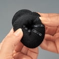 thumbnail image 3 of Furniture Socks with Felt Bottom, Fits 1-2" Diameter Legs, Rubber Inside For Snug Fit - Set of 8, Black, 3 of 7