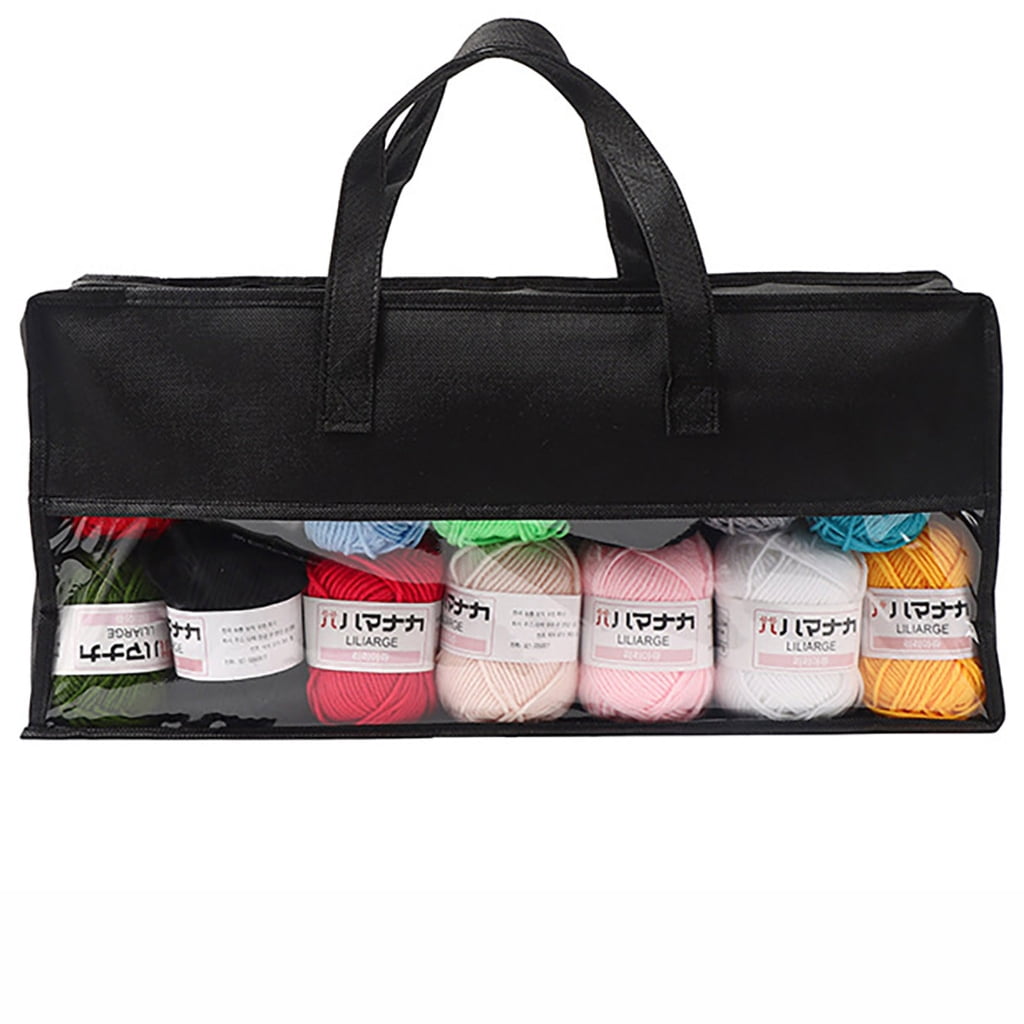 Beginner Crochet Set Includes 9 Size Crochet Hook 40 Color Crochet Yarns Large Eye Needle Knitting Marker Crochet Bag