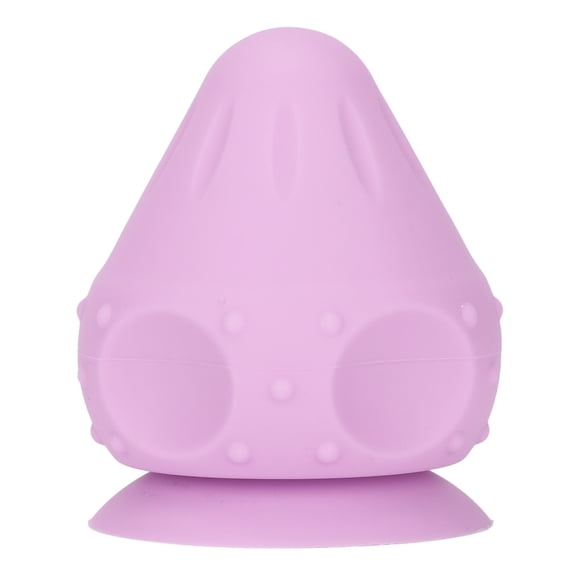 Purple Silicone Myofascial Release Ball - Suction Cup Trigger Point Massager for Neck, Back & Waist