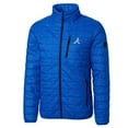 thumbnail image 2 of Men's Cutter & Buck Royal Atlanta Braves Rainier Eco Insulated Full-Zip Puffer Jacket, 2 of 3
