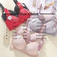 thumbnail image 3 of Levmjia Womens Lace Back Bra Buckle No Underwire Comfortable Breathable Sexy Underwear Soft Nylon Everyday Wear Plus Size S-3XL Hand Wash, 3 of 6