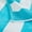 Aqua Blue, variant on Market & Place 100% Cotton Cabana Stripe Beach Towel Sets, 30" x 60", Assorted Colors