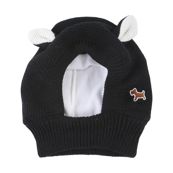 Cute Knitted Dog Hat, Winter Dog Balaclava With Pretty Ears, Knitted Dogs Winter Dog Head Dog Pet Supplies