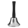 thumbnail image 4 of Campana De Mano Campana de mano de Navidad de metal Año Nuevo Fiesta de Papá Noel Celebre el sonajero (Plata) Tmvgtek Libre de BPA, 4 of 8