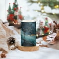 thumbnail image 2 of Yayeee Flameless Candles with Remote Flickering Battery Operated Multi Color Changing, Black Marble, 2 of 7