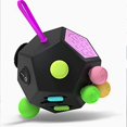 thumbnail image 1 of 12 Sided Fidget Toy Anti Stress & Anxiety Relax Dodecagon Decompression Fidget Toys Cube For Adults Kids Gifts, 1 of 5