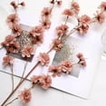 thumbnail image 2 of Efavormart 2 Branches - 42" Dusty Rose Carnation Flower Spray, Silk Flower Bouquet - Perfect for Table, Banquet, Wedding Ceremonies, Office, Events, Centerpieces, Chairs, Arches, Backdrops, 2 of 11
