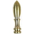 thumbnail image 1 of Finial Bullet 1/4-27 2In Brass 60106, 1 of 1