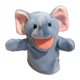 thumbnail image 1 of Marionetas de mano de peluche de animal para contar historias, herramienta de enseñanza realista, juguete de animal de peluche, guantes para enseñar, elefante, 1 of 8