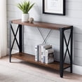 thumbnail image 6 of Open Box 46 Inch 2-Tier Console Sofa Hallway Entryway Accent Table, 6 of 7