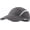 Dark Grey, variant on Foldable Mesh Sports Cap with Reflective Stripe Breathable Sun Runner Cap