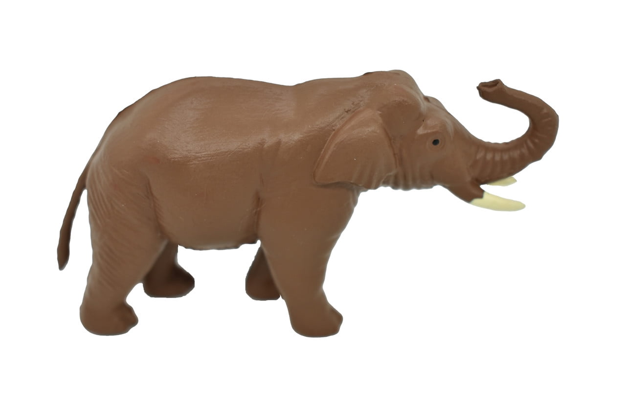 Elephant, Asian, Plastic Toy Animal, Kids Gift, Realistic Figure, Educational Model, Replica