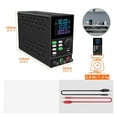 thumbnail image 6 of Lab DC Power Supply Adjustable Digital Lab Bench Source Stabilized Power Supply Current Voltage Regulator Current Stabilizer ,Test accurately, 6 of 8