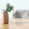 thumbnail image 3 of KAKOWELY brochure holder 2pcs Tabletop Pamphlets Holder File Holder File Paper Display Rack Clear Hanging Brochure Rack Table Rack Home Wall Retail Display, 3 of 5