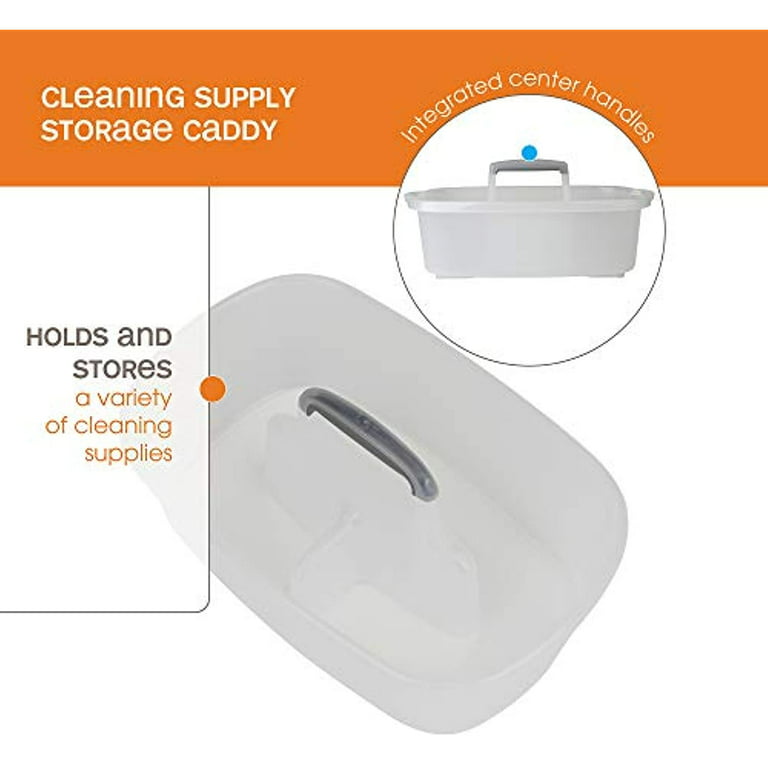  Casabella Plastic Multipurpose Cleaning Storage Caddy