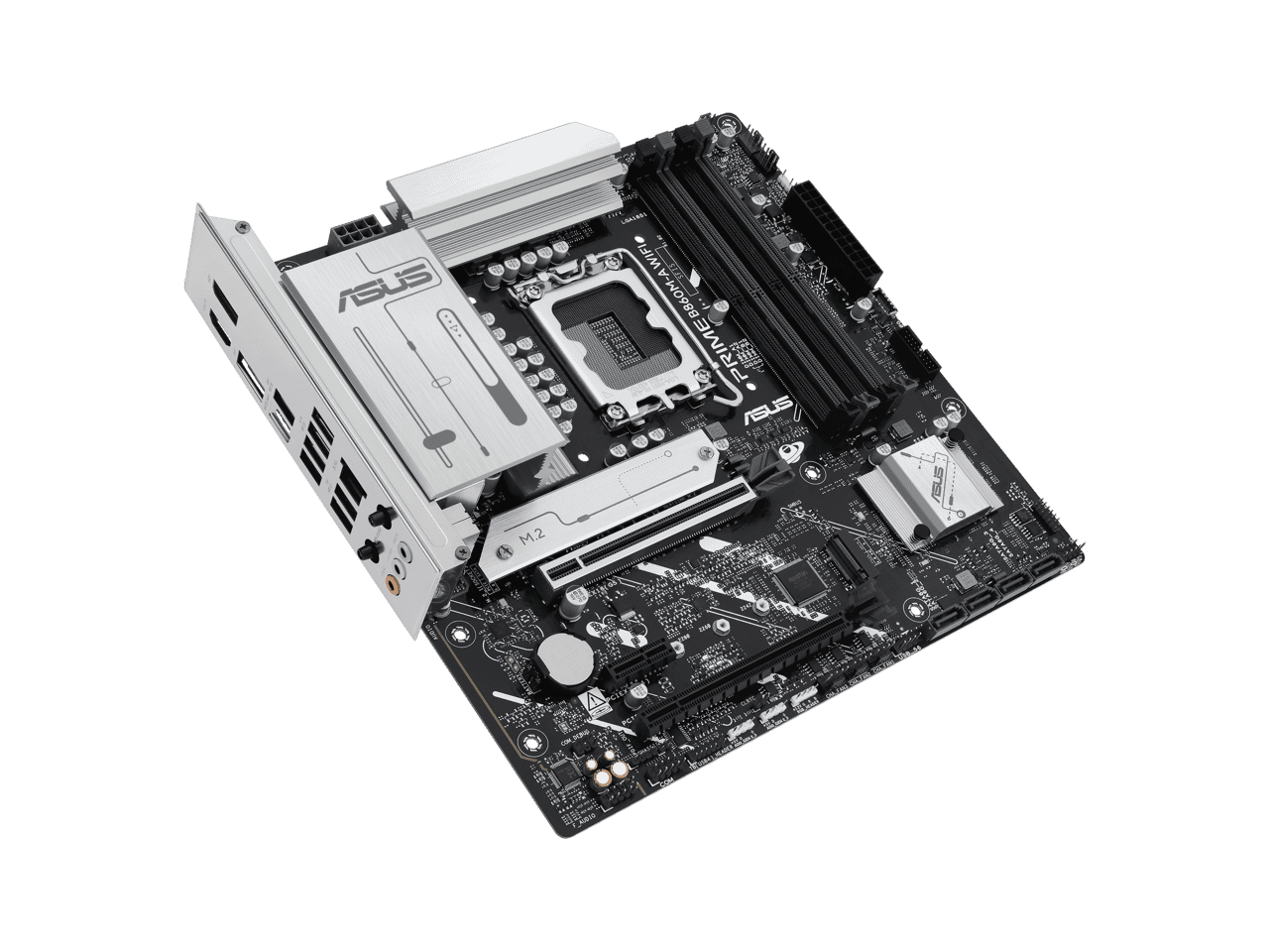 Asus Prime B860M-A WIFI-CSM Desktop Motherboard - Intel B860 Chipset - Socket LGA-1851 - Micro ATX (primeb860m-awifi-csm)